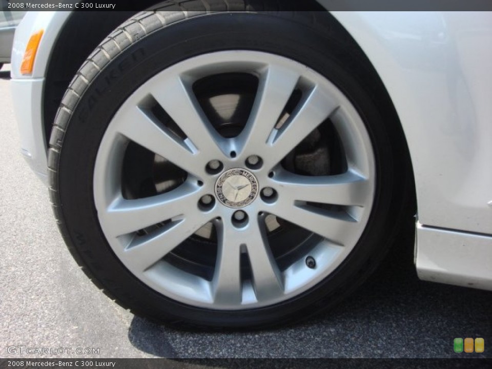 2008 Mercedes-Benz C 300 Luxury Wheel and Tire Photo #63980064