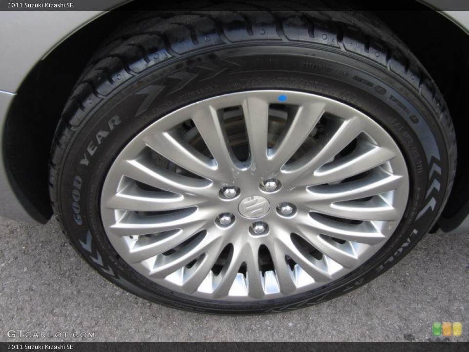 2011 Suzuki Kizashi SE Wheel and Tire Photo #63981615