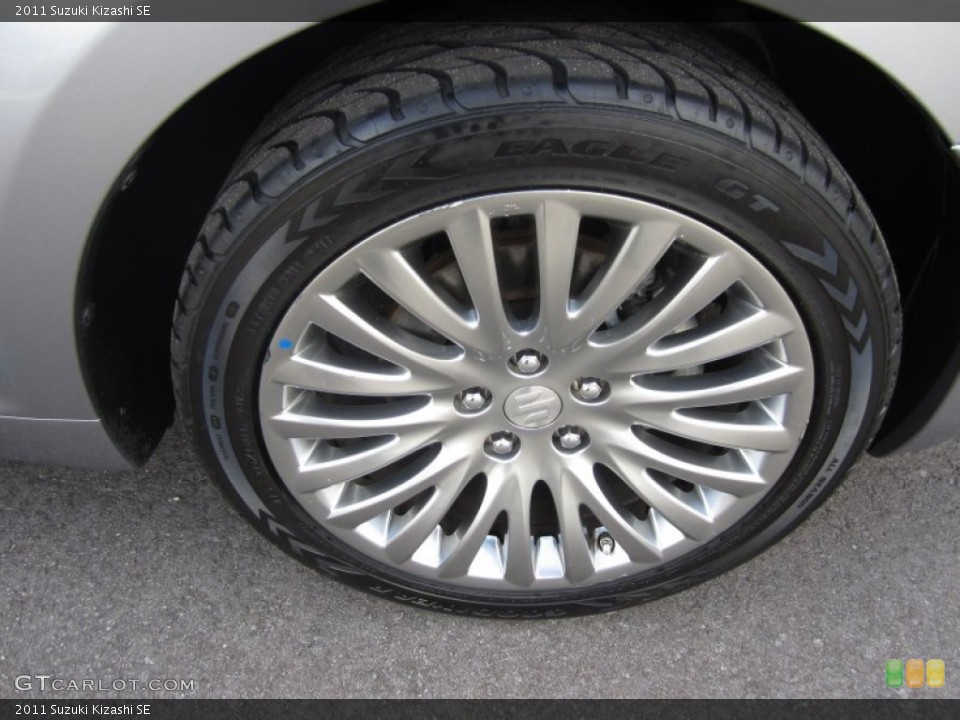 2011 Suzuki Kizashi SE Wheel and Tire Photo #63981625