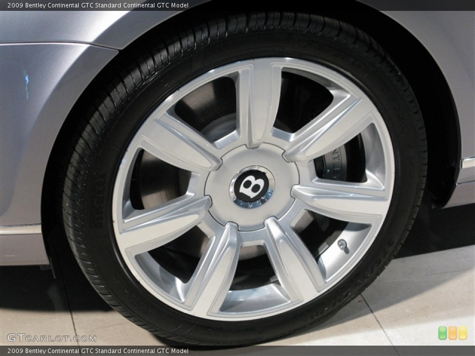 2009 Bentley Continental GTC  Wheel and Tire Photo #639905
