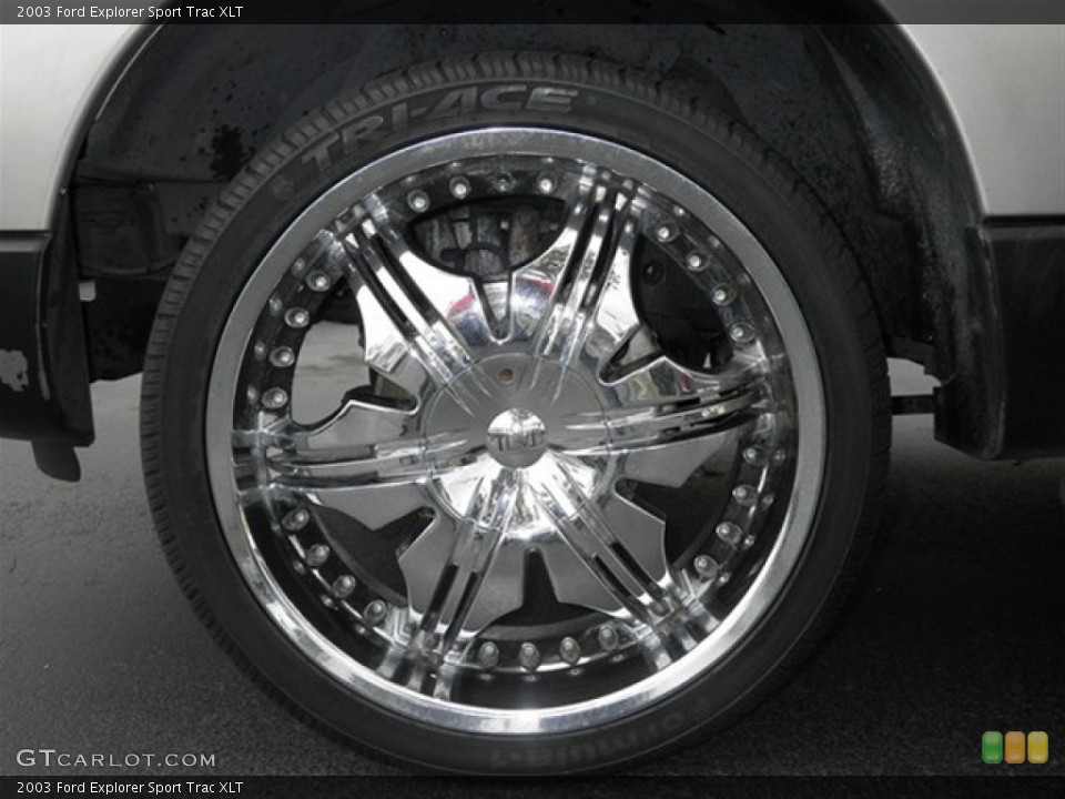2003 Ford Explorer Sport Trac Custom Wheel and Tire Photo #63996081