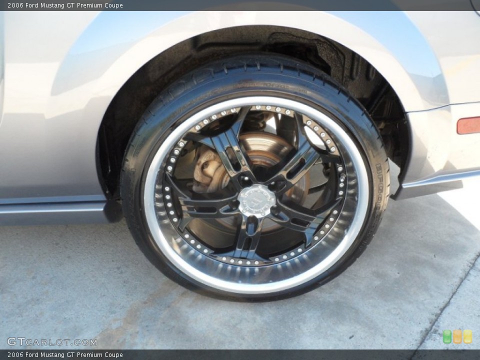 2006 Ford Mustang Custom Wheel and Tire Photo #64007376