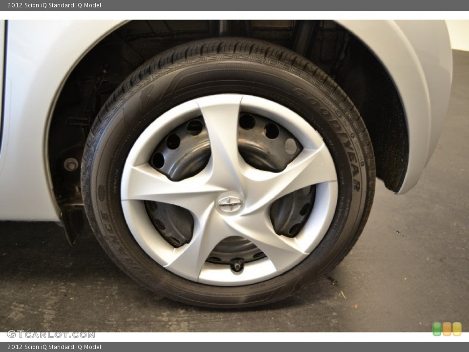 2012 Scion iQ  Wheel and Tire Photo #64007949