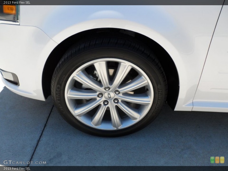 2013 Ford Flex SEL Wheel and Tire Photo #64007995