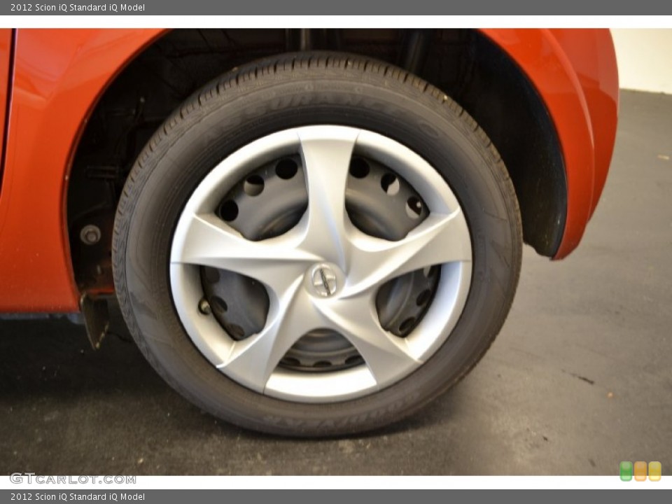 2012 Scion iQ  Wheel and Tire Photo #64008144