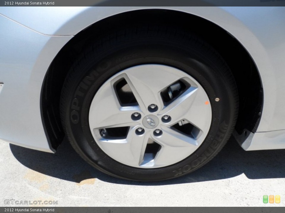 2012 Hyundai Sonata Hybrid Wheel and Tire Photo #64014519