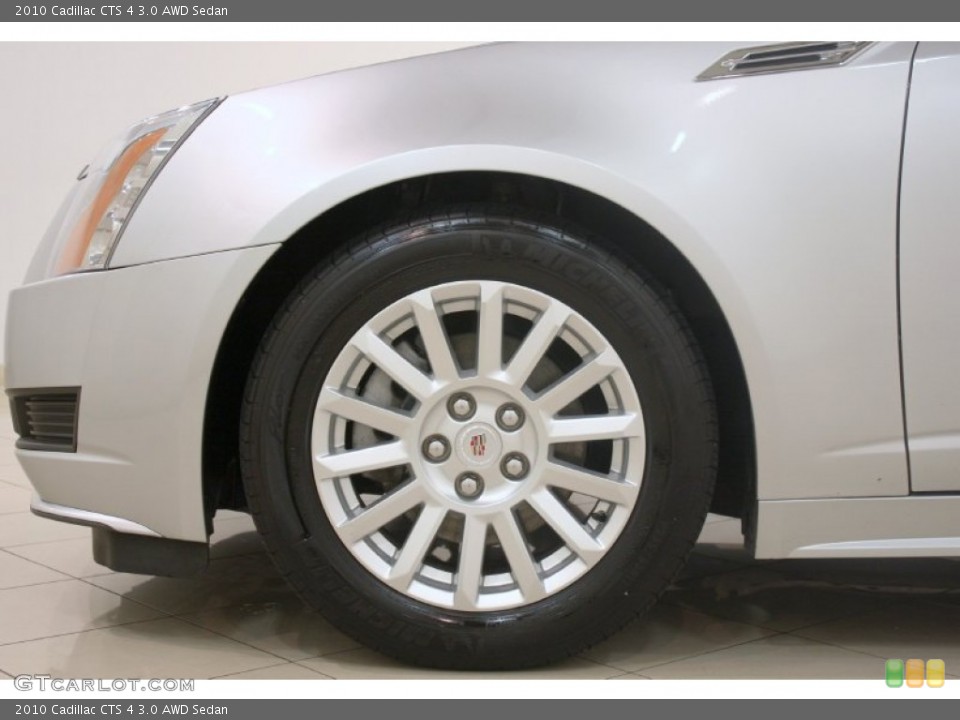 2010 Cadillac CTS 4 3.0 AWD Sedan Wheel and Tire Photo #64037698