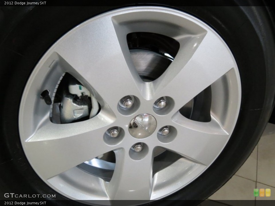 2012 Dodge Journey SXT Wheel and Tire Photo #64045090