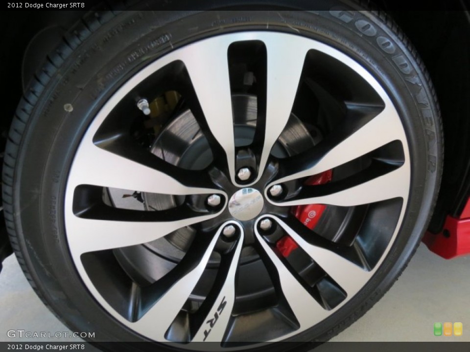 2012 Dodge Charger SRT8 Wheel and Tire Photo #64045408
