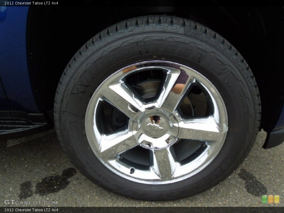 2012 Chevrolet Tahoe LTZ 4x4 Wheel and Tire Photo #64046935