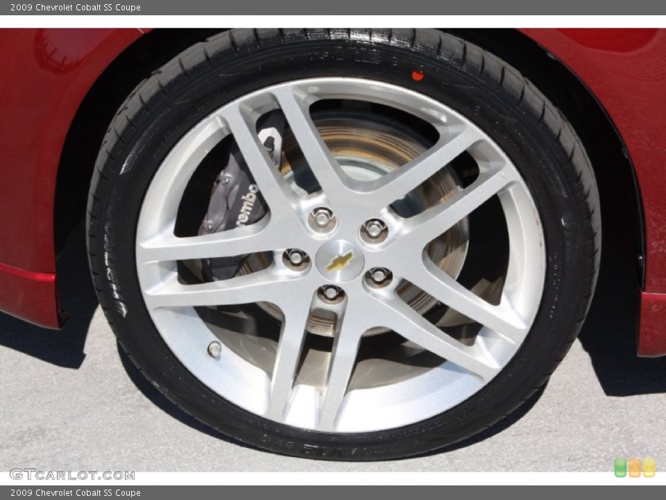 2009 Chevrolet Cobalt SS Coupe Wheel and Tire Photo #64048699