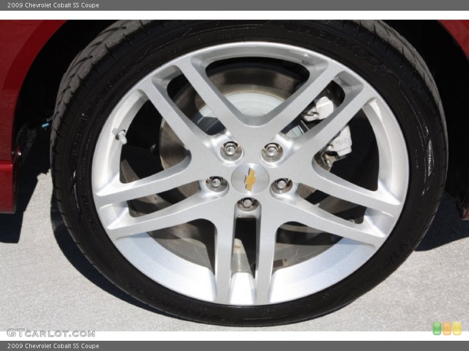 2009 Chevrolet Cobalt SS Coupe Wheel and Tire Photo #64048709