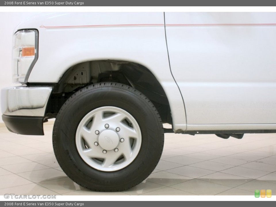 2008 Ford E Series Van E350 Super Duty Cargo Wheel and Tire Photo #64051129