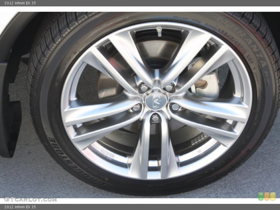 2012 Infiniti EX 35 Wheel and Tire Photo #64052932