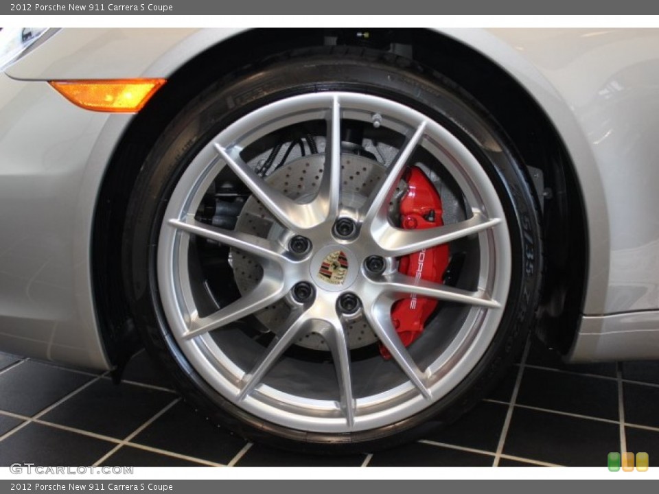 2012 Porsche New 911 Carrera S Coupe Wheel and Tire Photo #64056575