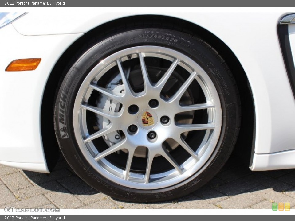 2012 Porsche Panamera S Hybrid Wheel and Tire Photo #64057432