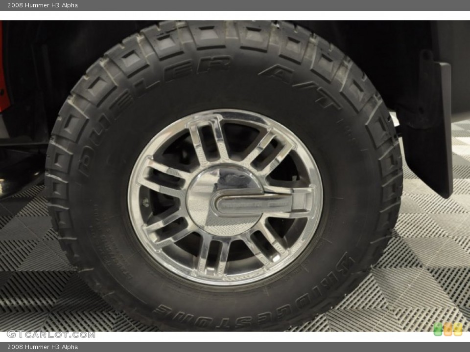 2008 Hummer H3 Alpha Wheel and Tire Photo #64061900