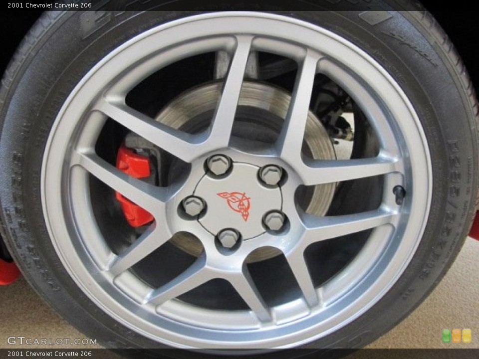 2001 Chevrolet Corvette Z06 Wheel and Tire Photo #64067888