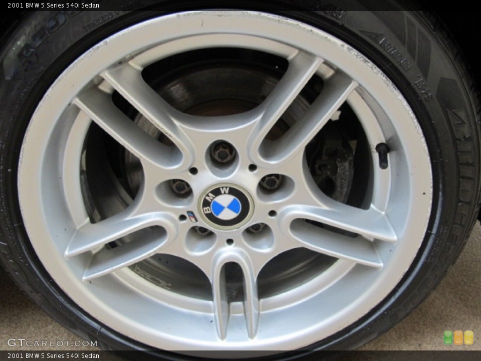 2001 BMW 5 Series 540i Sedan Wheel and Tire Photo #64068302