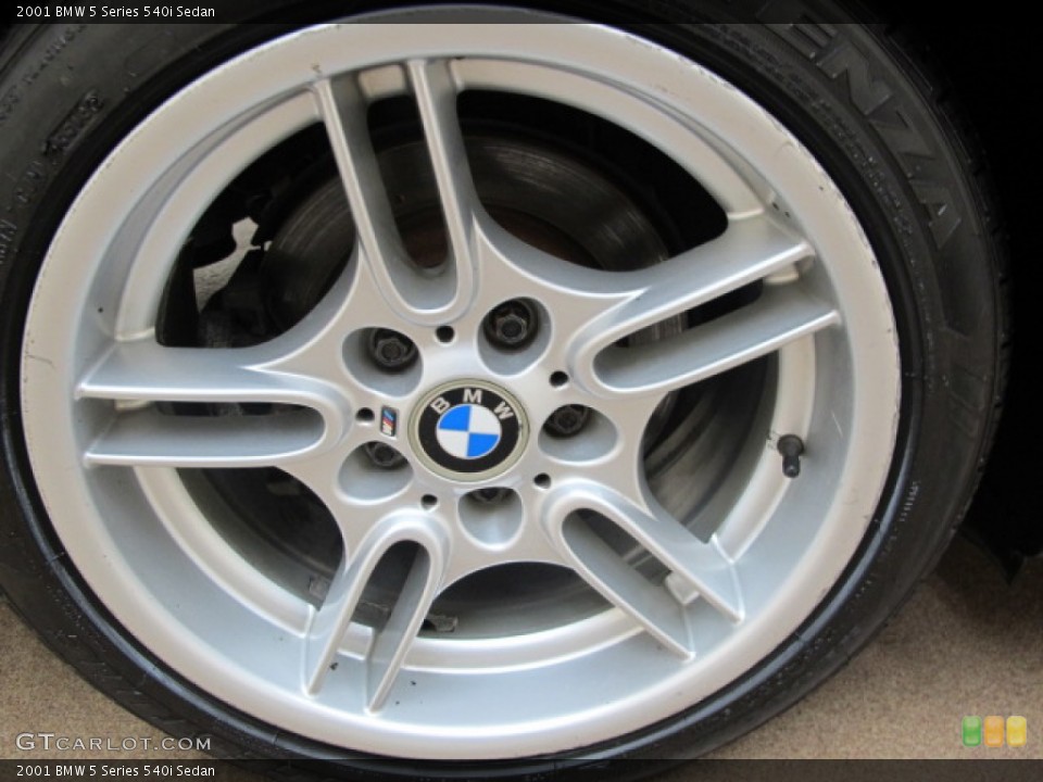 2001 BMW 5 Series 540i Sedan Wheel and Tire Photo #64068313