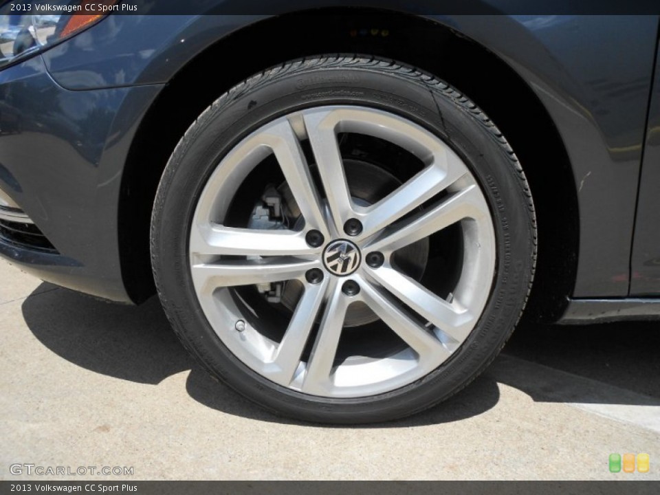 2013 Volkswagen CC Sport Plus Wheel and Tire Photo #64070360