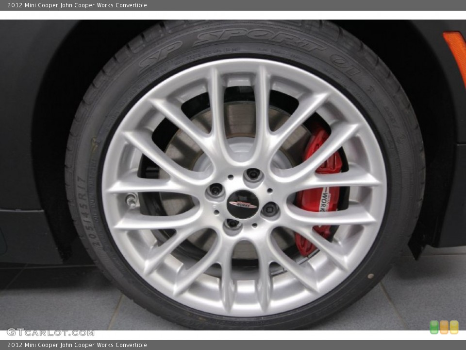 2012 Mini Cooper John Cooper Works Convertible Wheel and Tire Photo #64072703