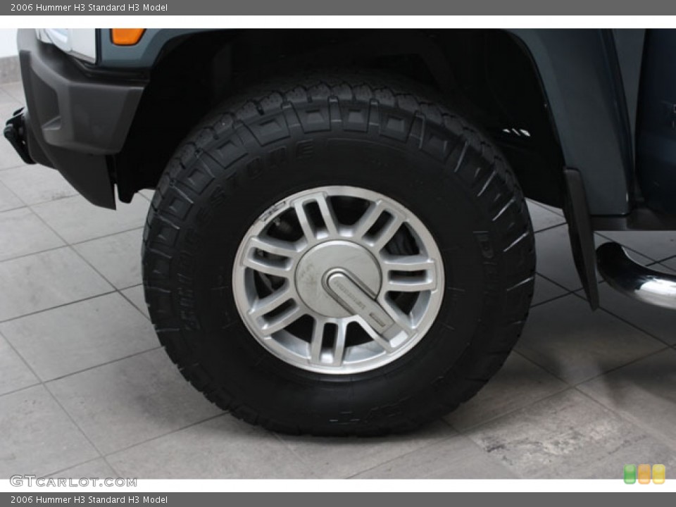 2006 Hummer H3  Wheel and Tire Photo #64074417