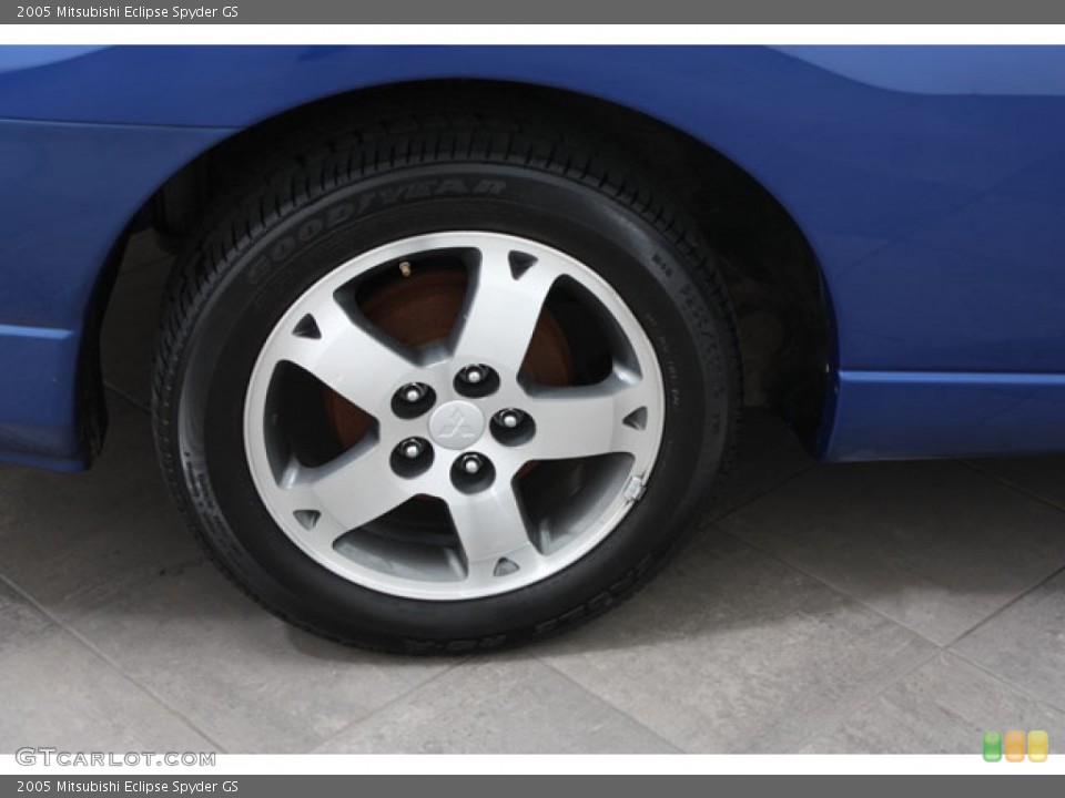 2005 Mitsubishi Eclipse Spyder GS Wheel and Tire Photo #64074665