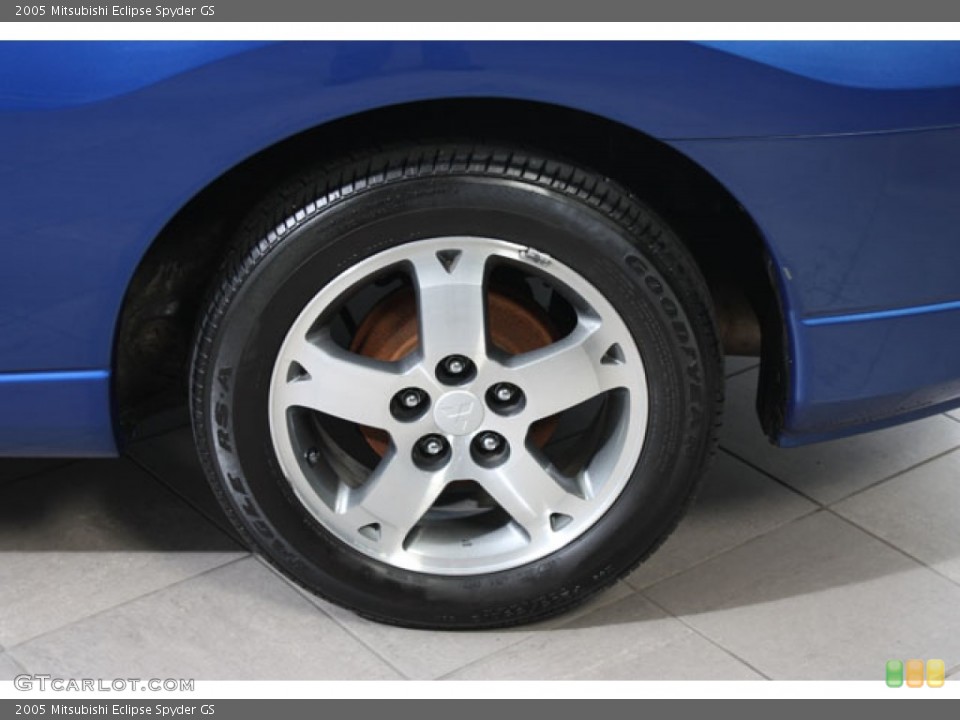 2005 Mitsubishi Eclipse Spyder GS Wheel and Tire Photo #64074674