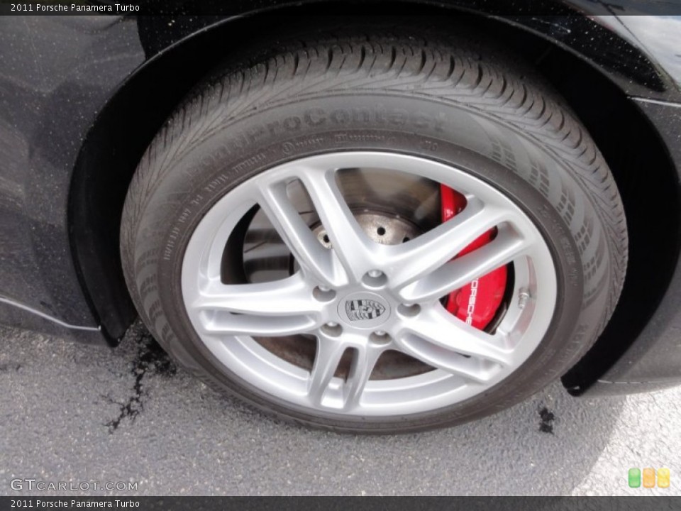 2011 Porsche Panamera Turbo Wheel and Tire Photo #64075325