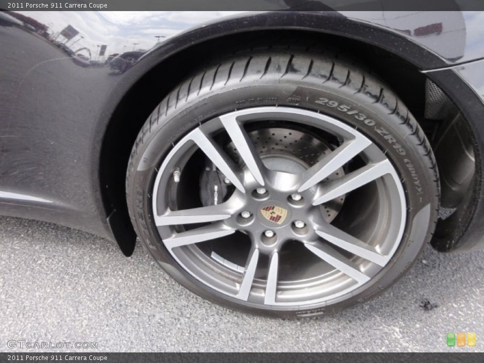 2011 Porsche 911 Carrera Coupe Wheel and Tire Photo #64075672