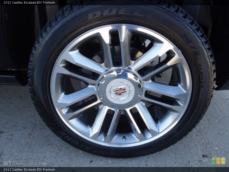 2012 Cadillac Escalade ESV Premium Wheel and Tire Photo #64079984