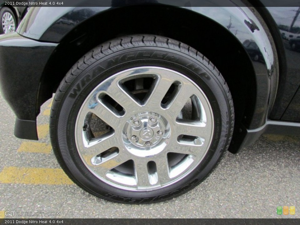 2011 Dodge Nitro Heat 4.0 4x4 Wheel and Tire Photo #64081497