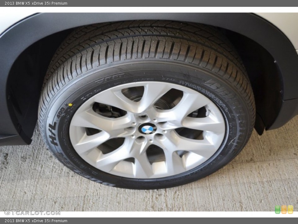 2013 BMW X5 xDrive 35i Premium Wheel and Tire Photo #64090482
