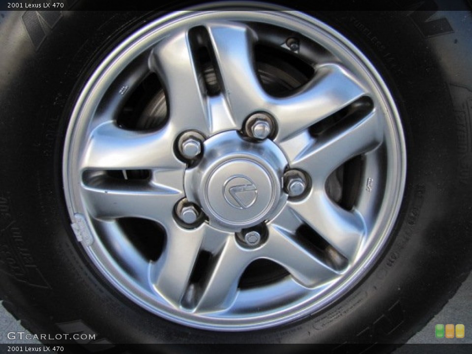2001 Lexus LX 470 Wheel and Tire Photo #64096877