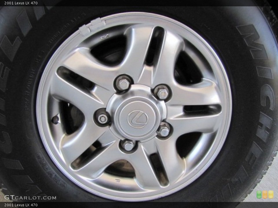 2001 Lexus LX 470 Wheel and Tire Photo #64096883