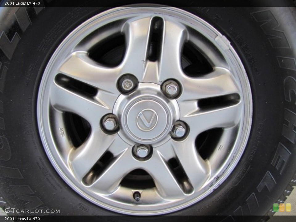 2001 Lexus LX Wheels and Tires