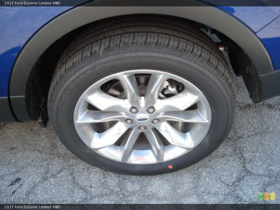 2013 Ford Explorer Limited 4WD Wheel and Tire Photo #64097095