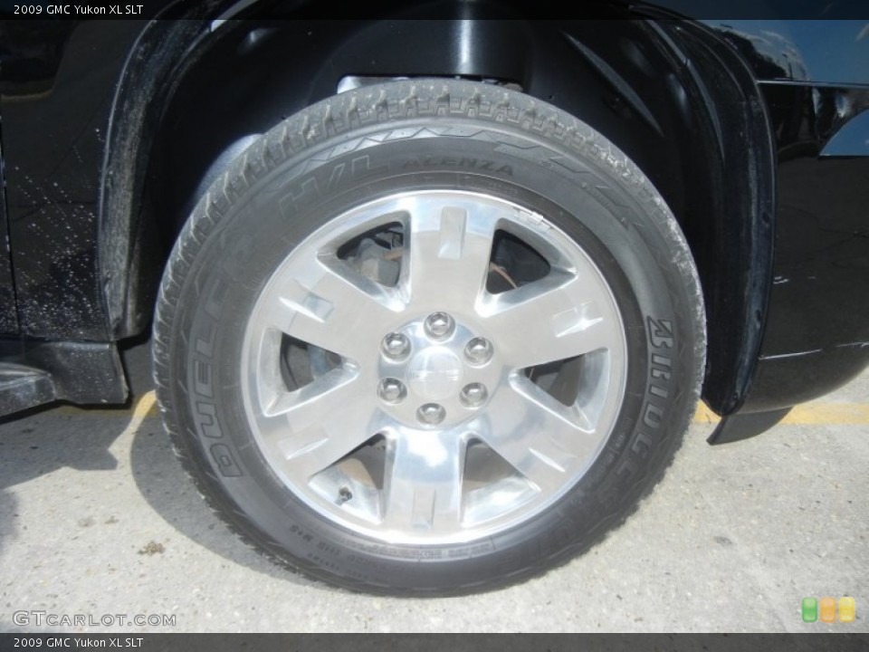 2009 GMC Yukon XL SLT Wheel and Tire Photo #64106721