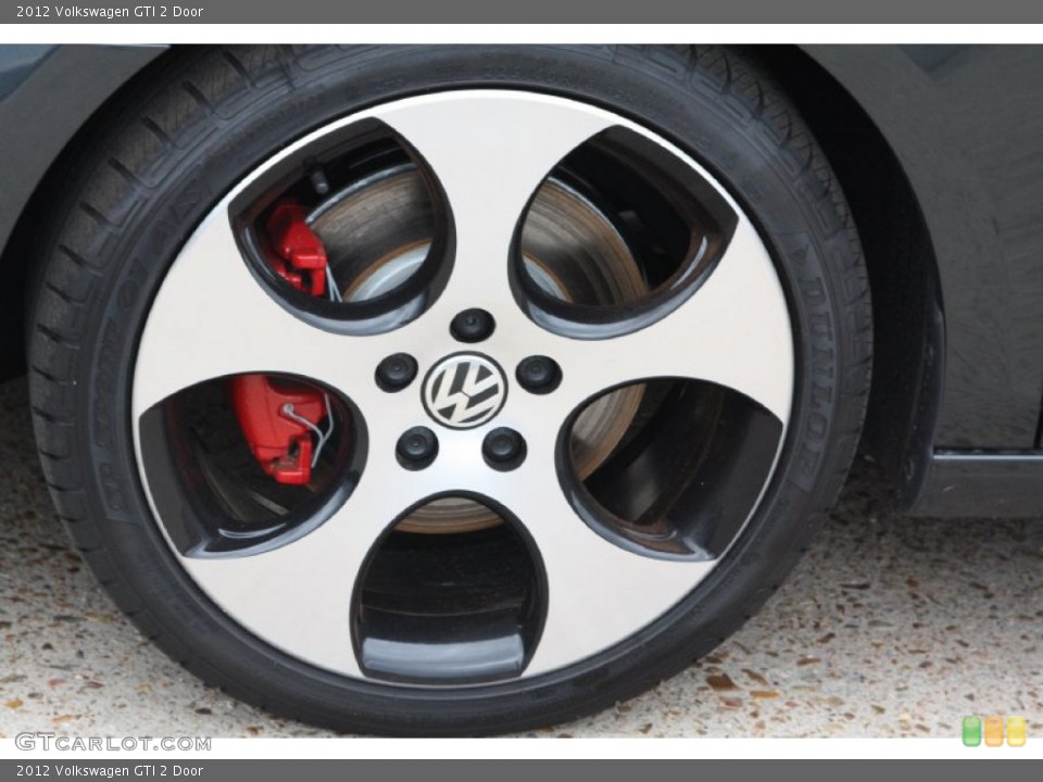 2012 Volkswagen GTI 2 Door Wheel and Tire Photo #64108455