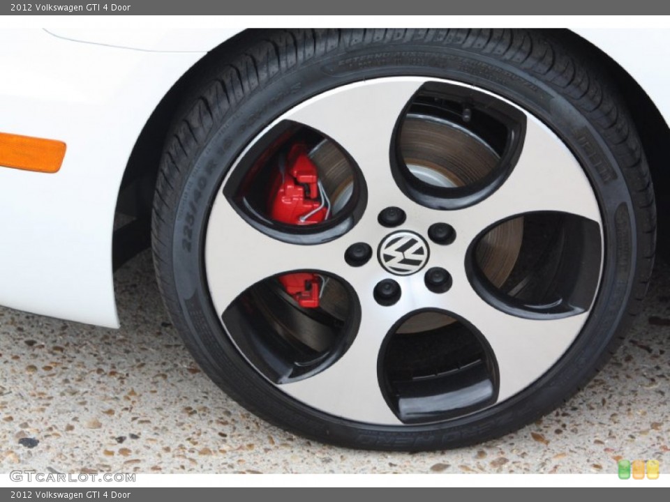 2012 Volkswagen GTI 4 Door Wheel and Tire Photo #64109127