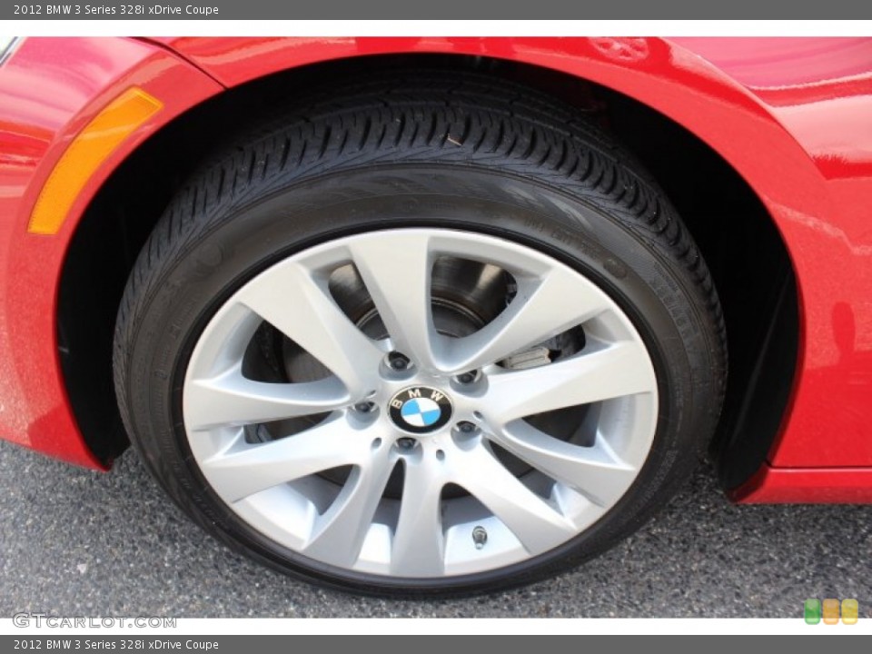 2012 BMW 3 Series 328i xDrive Coupe Wheel and Tire Photo #64110645