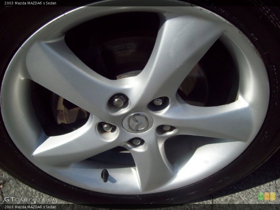 2003 Mazda MAZDA6 s Sedan Wheel and Tire Photo #64110844