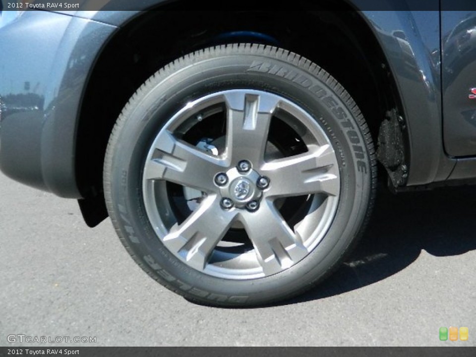 2012 Toyota RAV4 Sport Wheel and Tire Photo #64117749