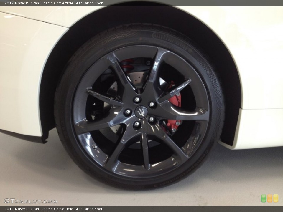 2012 Maserati GranTurismo Convertible GranCabrio Sport Wheel and Tire Photo #64121970