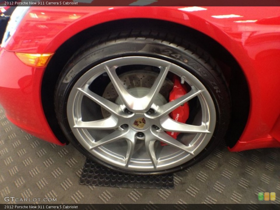 2012 Porsche New 911 Carrera S Cabriolet Wheel and Tire Photo #64138317