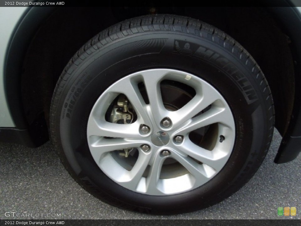 2012 Dodge Durango Crew AWD Wheel and Tire Photo #64143460