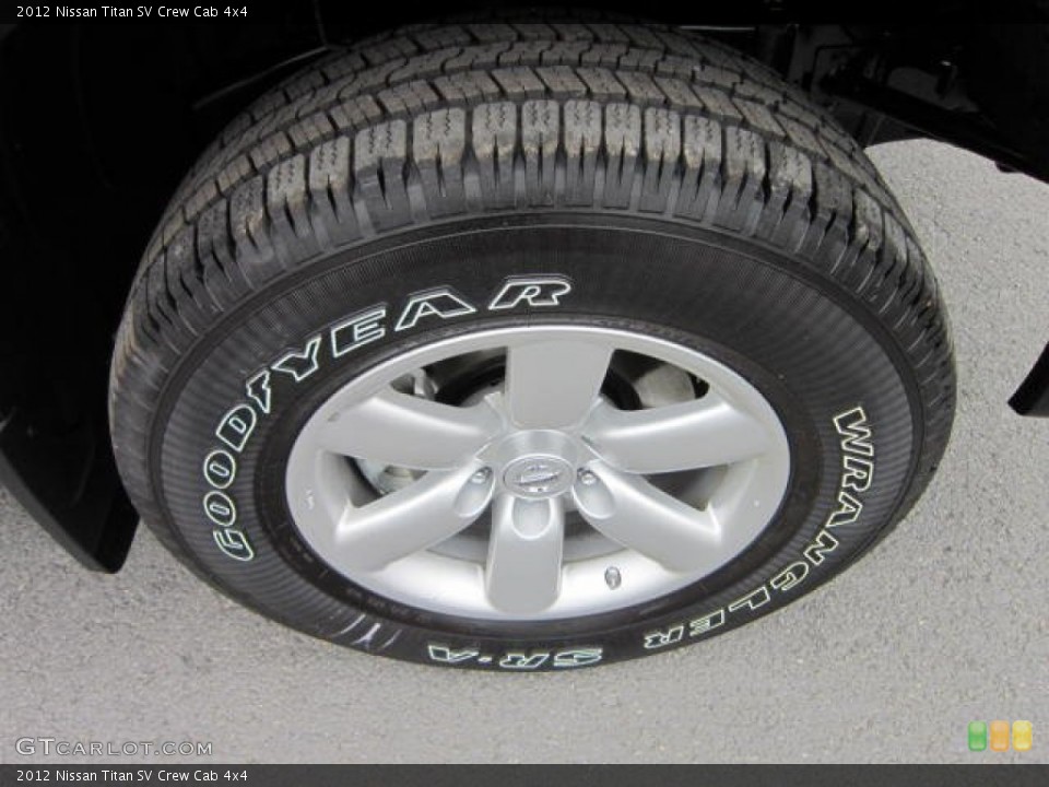 2012 Nissan Titan SV Crew Cab 4x4 Wheel and Tire Photo #64154060