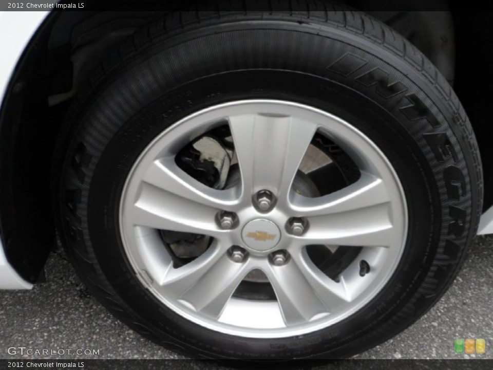 2012 Chevrolet Impala LS Wheel and Tire Photo #64154631