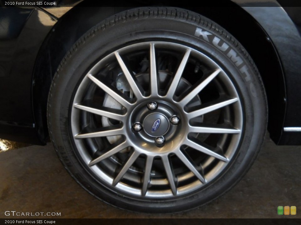 2010 Ford Focus SES Coupe Wheel and Tire Photo #64185769